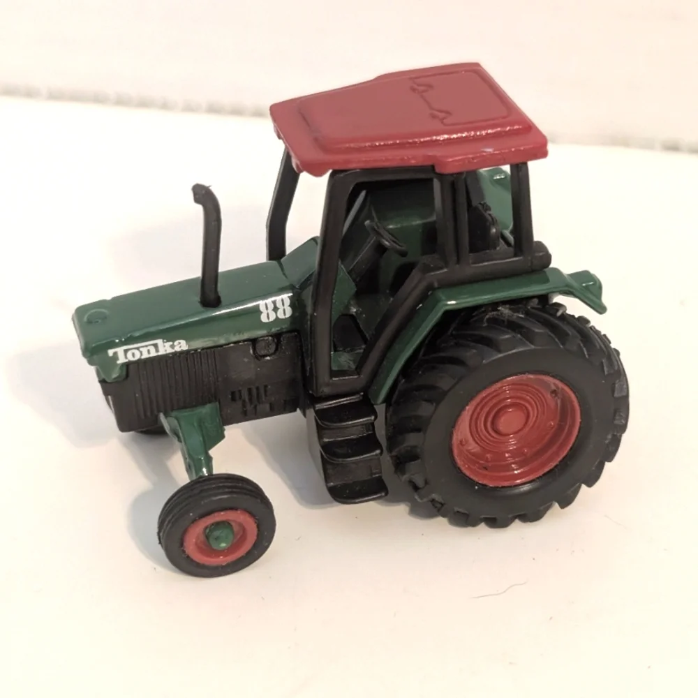 Vintage 2000 Tinka‎ Hasbro Farm Tractor Toy Green & Red